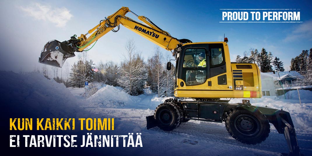 KUN KAIKKI TOIMII EI TARVITSE JÄNNITTÄÄ